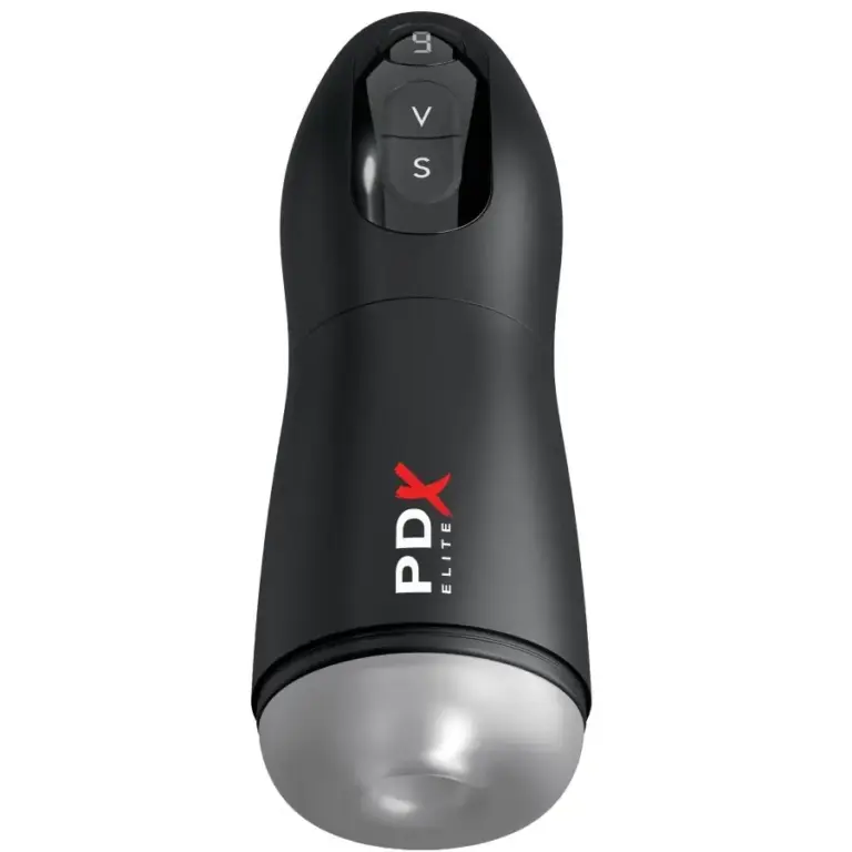 PDX ELITE Suck-O-Matic: Masturbador automático con succión y vibración