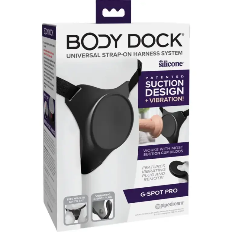 PIPEDREAMS - BODY DOCK G-SPOT PRO Harness Premium Vibrante