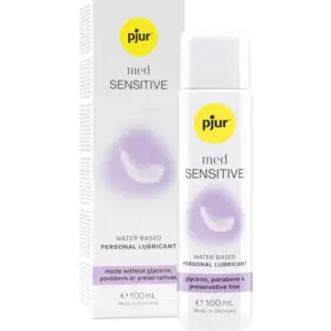 PJUR - Lubricante Agua Sensible 100ml | Sin Glicerina