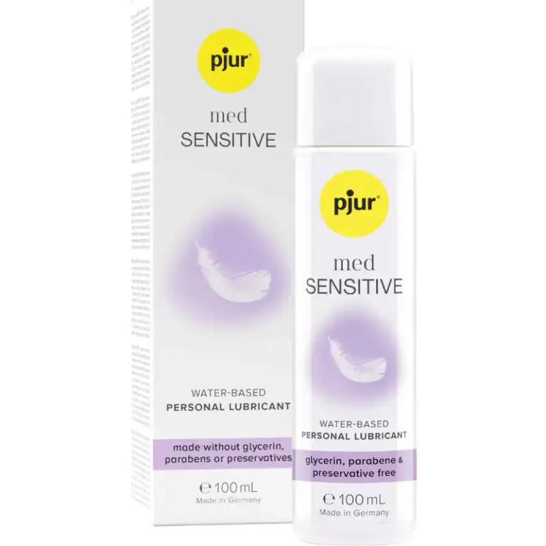 PJUR - Lubricante Agua Sensible 100ml | Sin Glicerina