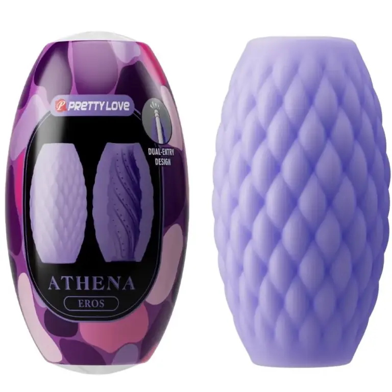 Pretty Love Athena Eros | Masturbador compacto de doble entrada