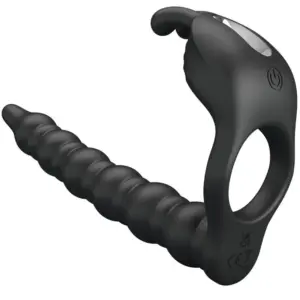 Pretty Love - Anillo Pene Vibrador Blackney Con Estimulador