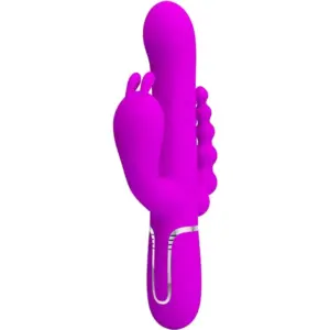 Pretty Love - Vibrador Triple Cammy 4 en 1 Profesional Rosa