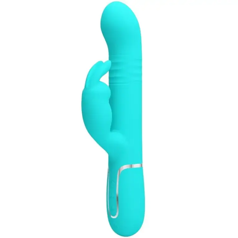 Pretty Love - Vibrador Rabbit Premium Aqua Green con 7 Modos