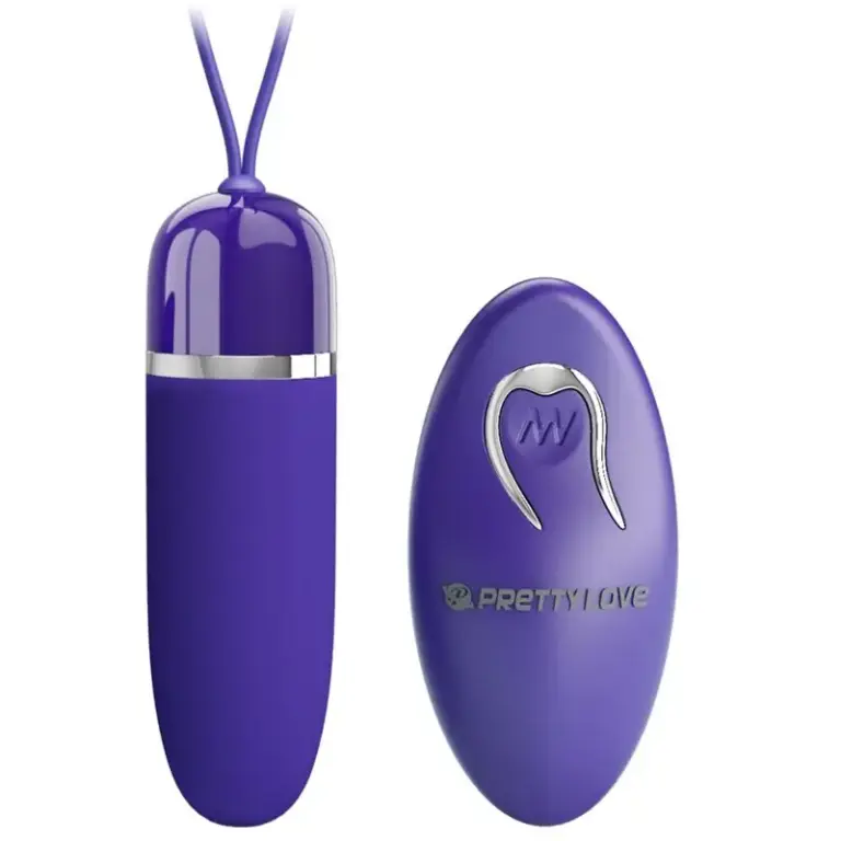 Pretty Love Darlene violeta | Mini vibrador con mando y 12 funciones