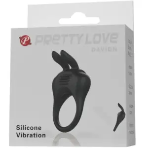 PRETTY LOVE - Davion Rabbit Vibrator Ring Premium para Parejas