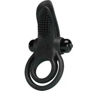 PRETTY LOVE - Anillo Vibrador Doble con Estimulador Clítoris