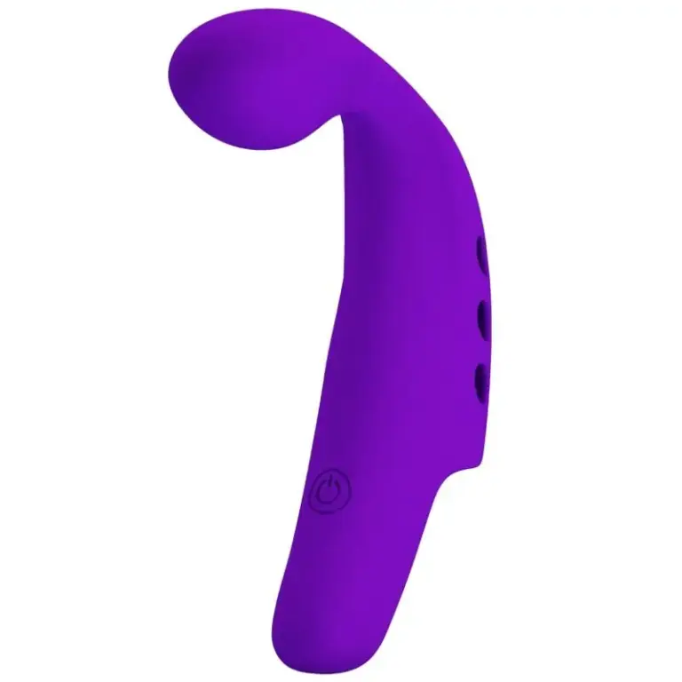 Pretty Love Gorgon púrpura | Vibrador de dedo recargable