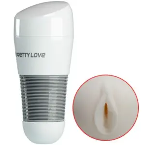 PRETTY LOVE - Kitty White Vagina Masturbator Original Premium