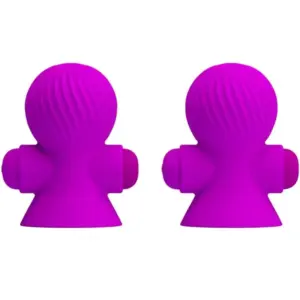 Pretty Love - Estimuladores de Pezones 12 Modos Lilac