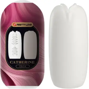 Pretty Love - Olga Masturbador Masculino Premium Blanco