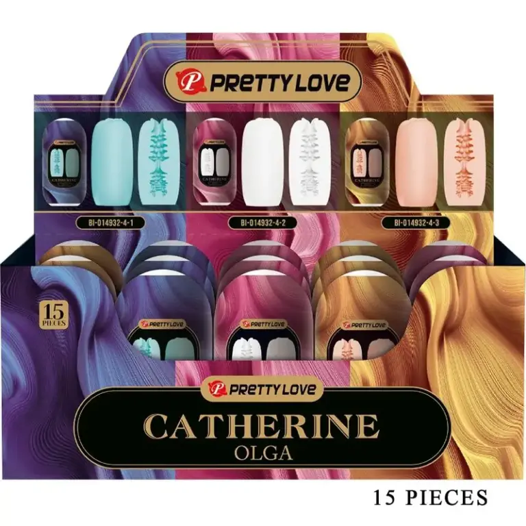 PRETTY LOVE - OLGA Pack 15 Masturbadores Masculinos Premium