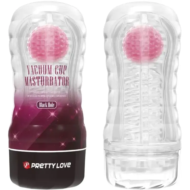 Pretty Love | Masturbador rosa con bolas internas