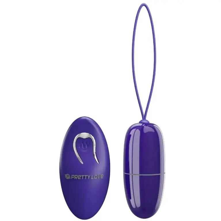 PRETTY LOVE - Vibrador Control Remoto Mini Egg Violet