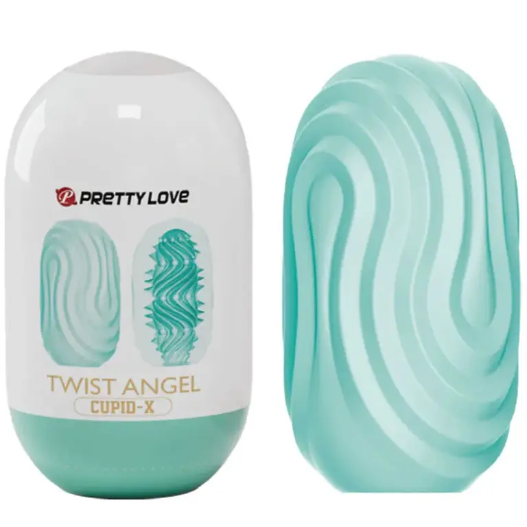 Pretty Love - Twist Angel Cupid Masturbator Egg Premium Estimulante