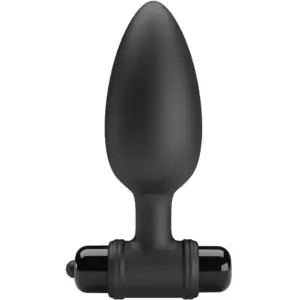 PRETTY LOVE - Vibrador Butt Plug 10 Modos Silicona Negra