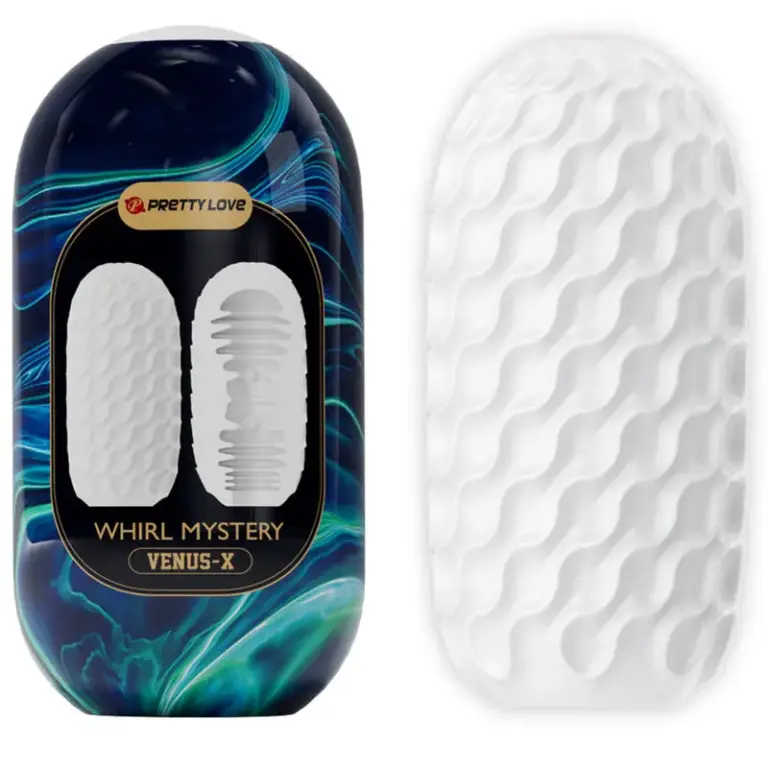 Pretty Love - Whirl Mystery Venus Masturbator Egg Compacto y Original