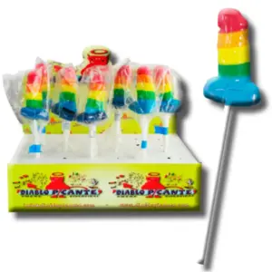 PRIDE - GUMMY LOLLIPOP PENIS LGBT Original y Divertido