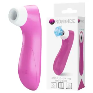 ROMANCE - Dispositivo Succión Clitorial Premium con Tecnología de Pulsación Rosa