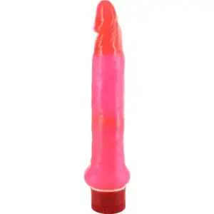 SEVEN CREATIONS - Vibrador Anal Jelly Thin Pink para Principiantes