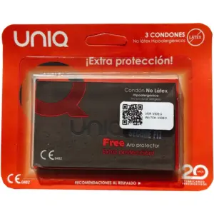 UNIQ - Condones Latex-Free Premium para Mayor Protección