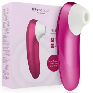 WOMANIZER - Estimulador Clitorial Profesional Rosa con 11 Modos