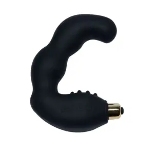 ROCKS-OFF Bad Boy: Masajeador prostático masculino en silicona negra
