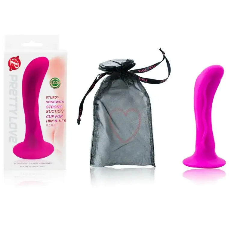 BAILE - Passion Strong Suction Plug unisex de silicona suave y resistente