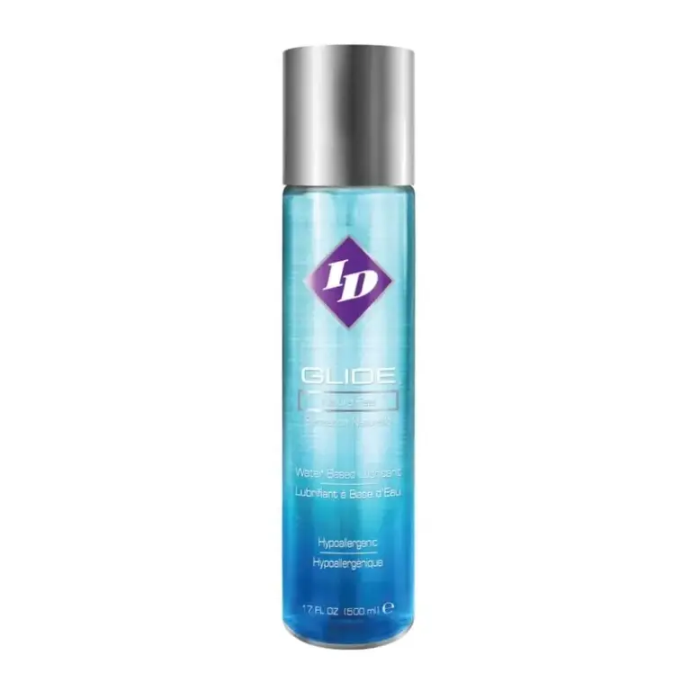 ID Glide Lubricante Base Agua 500 ml para una experiencia suave y natural