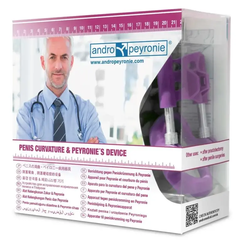 Andropeyronie: dispositivo para corregir la curvatura del pene