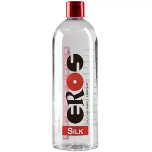 EROS Silk Lubricante Base Silicona 500 ml para Sensaciones Suaves