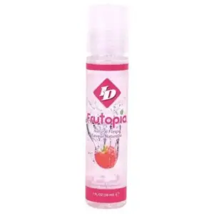 ID FRUTOPIA - LUBE RASPBERRY 30 ML: lubricante sabor frambuesa natural