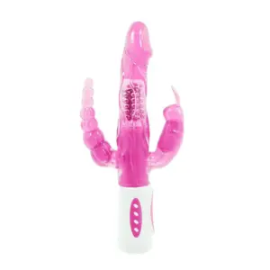 BAILE - Pretty Bunny Triple Vibrator Rotator para máxima estimulación