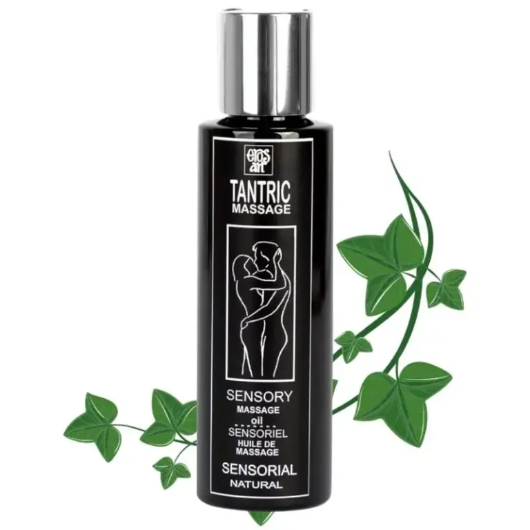 EROS-ART Aceite Natural para Masaje Tántrico y Afrodisíaco Neutral 100 ml