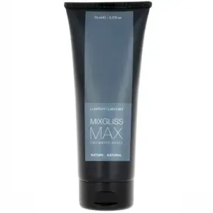 MIXGLISS Max Natural Lubricante Anal Base Agua 70 ml