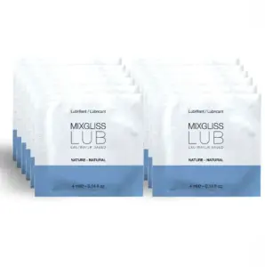 MIXGLISS Lubricante Natural Base Agua 12 Dosis 4 ml
