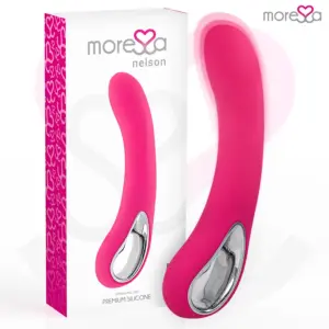 MORESSA - Nelson Premium Silicone Recargable: vibrador ergonómico y potente