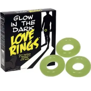 SPENCER & FLEETWOOD - Pack 3 Anillos Fluorescentes para el Pene