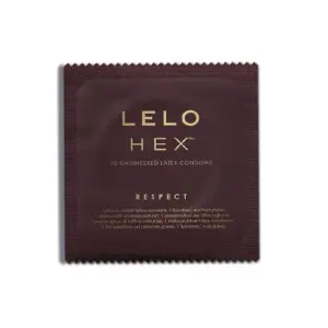 LELO HEX CONDOMS RESPECT XL 3 PACK: preservativos para tallas grandes