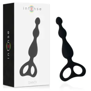 INTENSE - BLACK ANAL DANTI: Placer anal suave y seguro en silicona