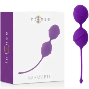 INTENSE - KARMY FIT KEGEL SILICONE LILAC para fortalecer suelo pélvico