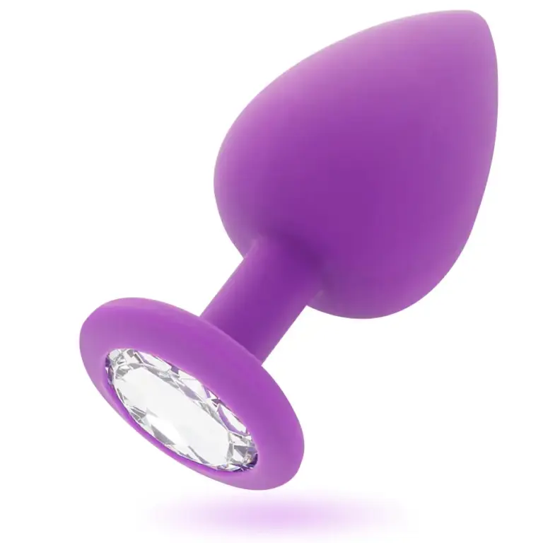 INTENSE - SHELKI L Plug Anal Lilac de silicona suave y elegante