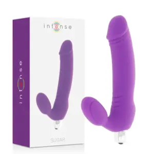 INTENSE - Sugar Seven Speeds Silicone Lilac, vibrador ergonómico y seguro