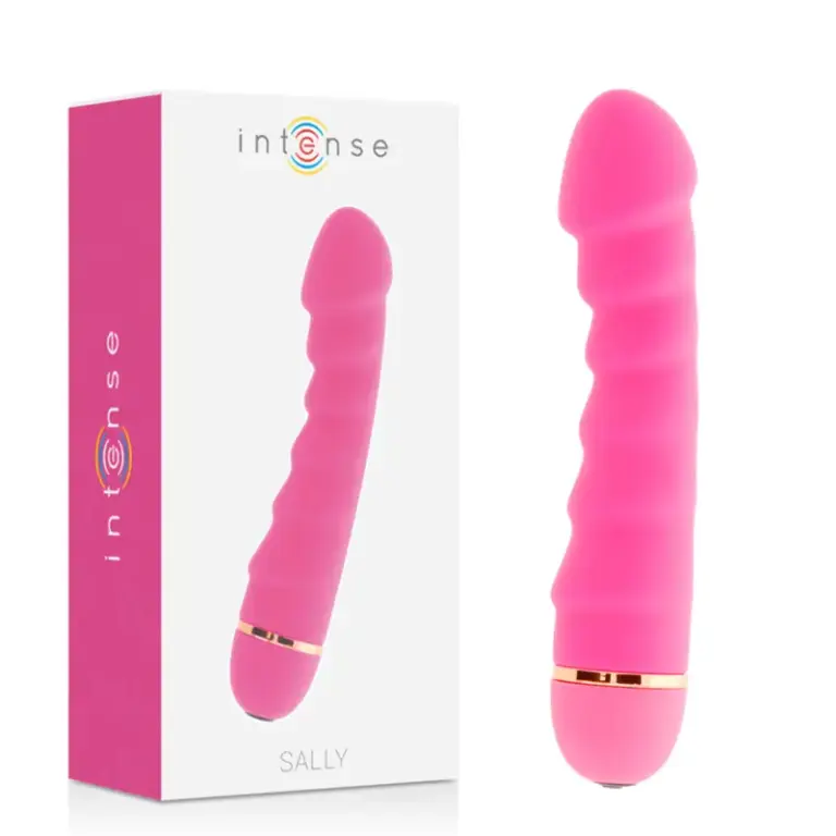 INTENSE - SALLY 20 SPEEDS SILICONE PINK: vibrador ergonómico y potente