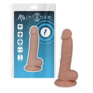 MR INTENSE - Dildo realista 17.1 cm con ventosa flexible