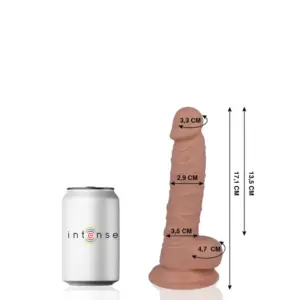 MR INTENSE - Dildo Realista 17.1 cm con Succión Firme