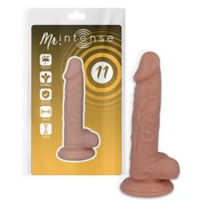 MR INTENSE - 11 Realistic Cock 18 cm - 3.8 cm de diámetro