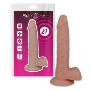 Mr Intense - Dildo realista 20,1 cm con ventosa para manos libres