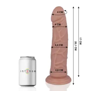 MR INTENSE - Dildo realista 20,1 cm con ventosa fuerte