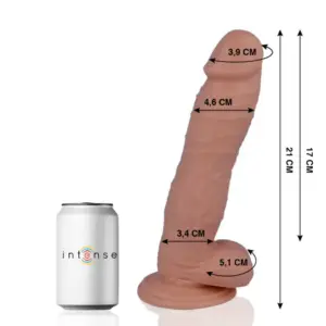 Mr Intense - Dildo Realista 21 cm con Succión Firme